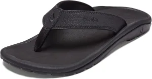 OLUKAI Ohana Men's Beach Sandals, Water Resistant Flip Flops, Arch Support & Comfort Fit, Lightweight & Durable, Enhanced Grip & Traction