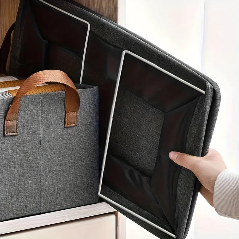 Organiser Best-selling deal Use & Space-Saving for – Fabric Shelves Box Limited edition Clothes Foldable Storage Wardrobe, for Under-Bed