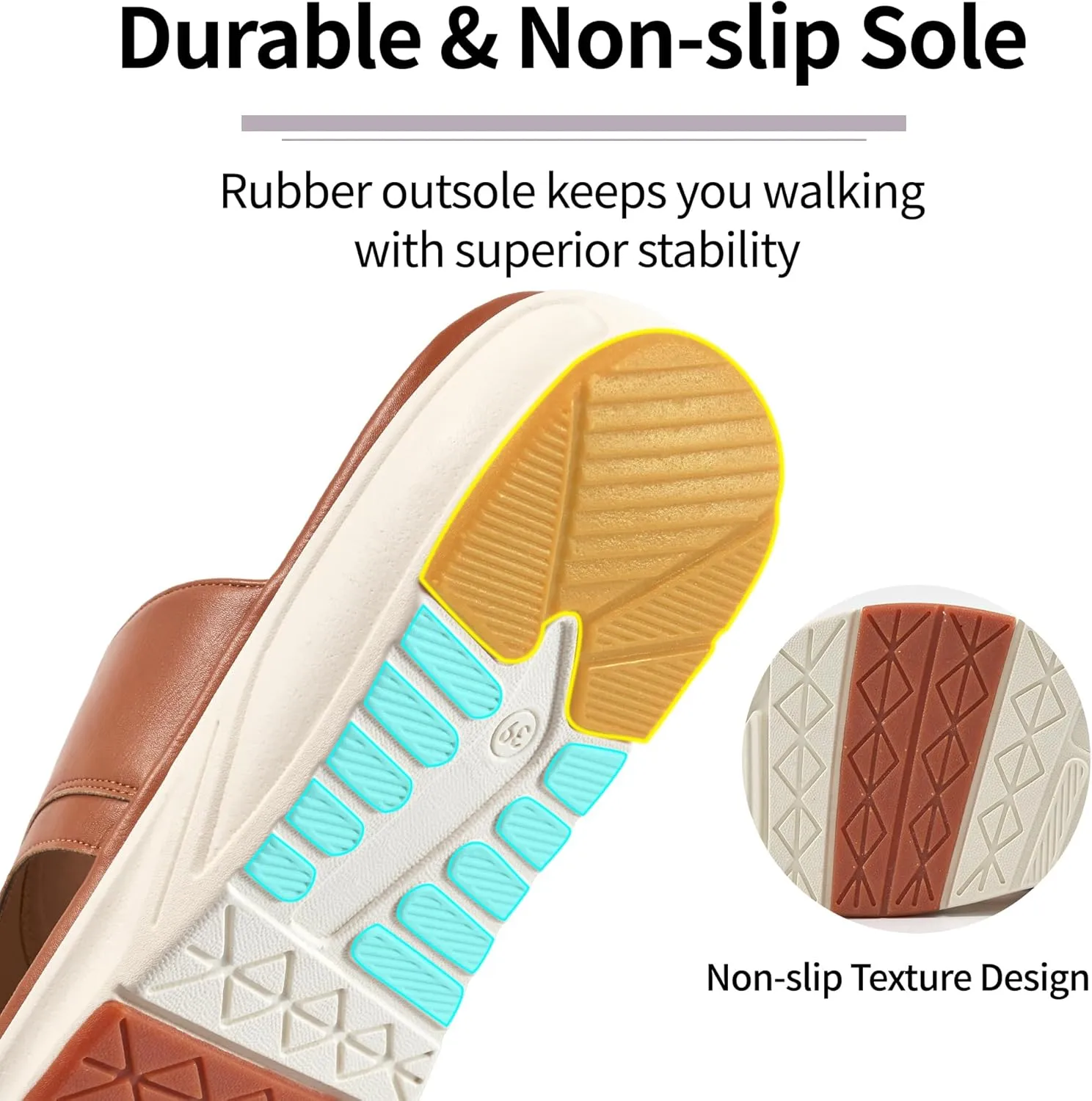 Orthopedic Sandals for Women Outdoor: Dressy Comfort Slides Womens Fashion - Casual Platform Ladies Walking Sandal