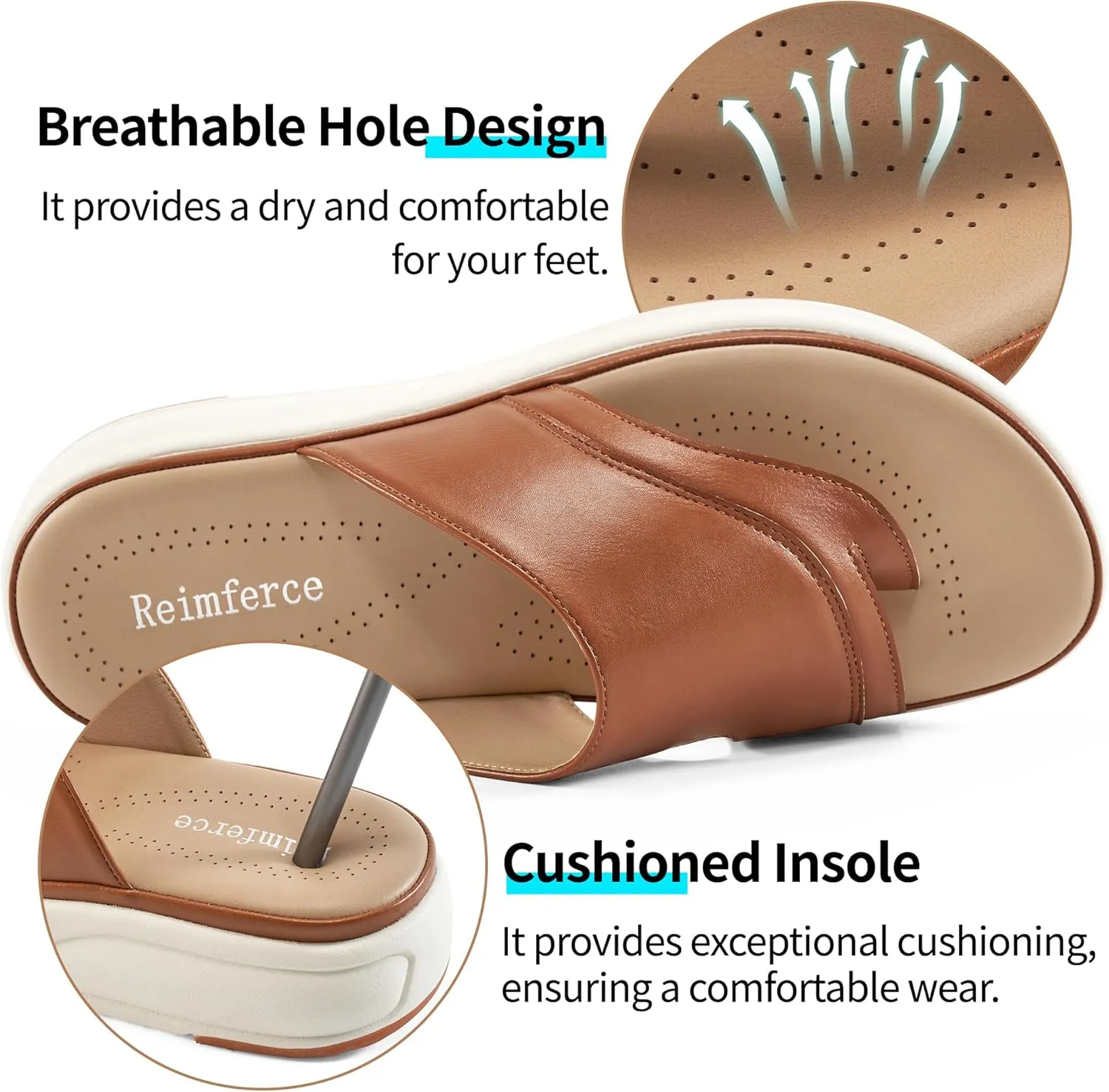 Orthopedic Sandals for Women Outdoor: Dressy Comfort Slides Womens Fashion - Casual Platform Ladies Walking Sandal