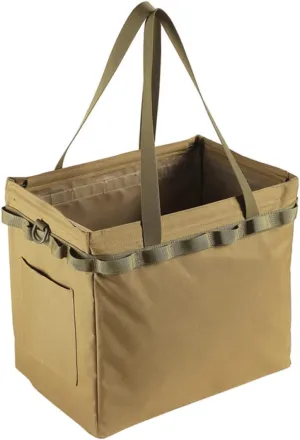 Outdoor Foldable Storage Box Tote Bag for Camping Large Capacity Organizer for Tools and Sundries Durable Oxford Cloth Design