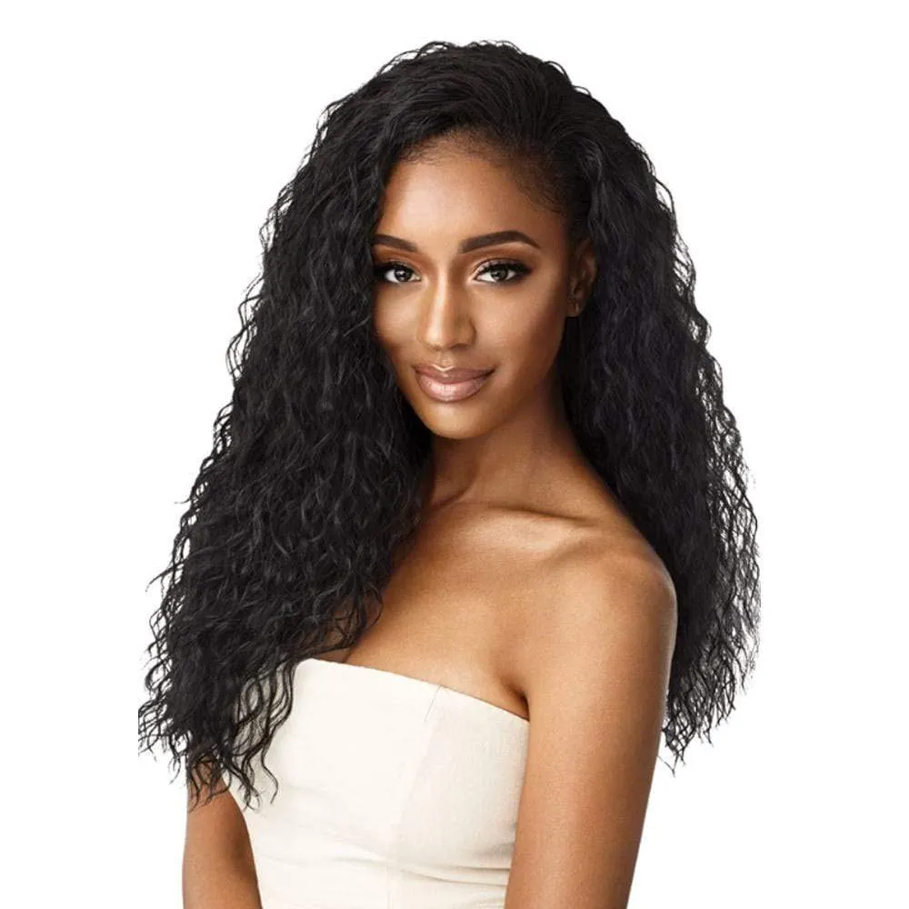 Outre Quick Weave Wet & Wavy Half Wig BEACH CURL 24" (2T1/425)