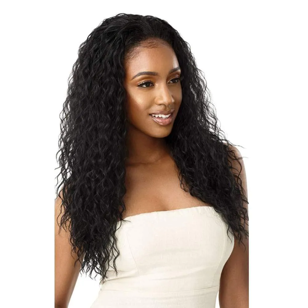 Outre Quick Weave Wet & Wavy Half Wig BEACH CURL 24" (2T1/425)