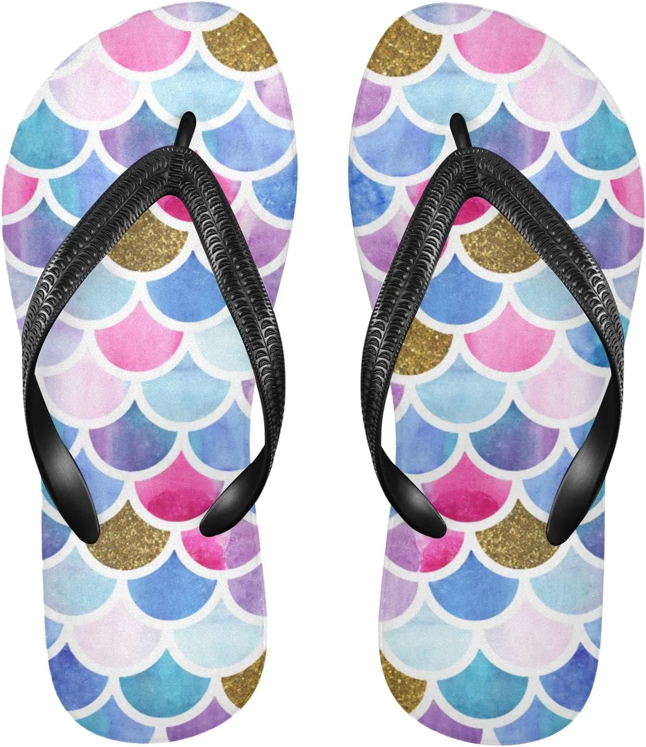 Oyihfvs Flip Flops Flip Sandal Home Slippers Hotel Spa Bedroom for Men Women XS-XXL