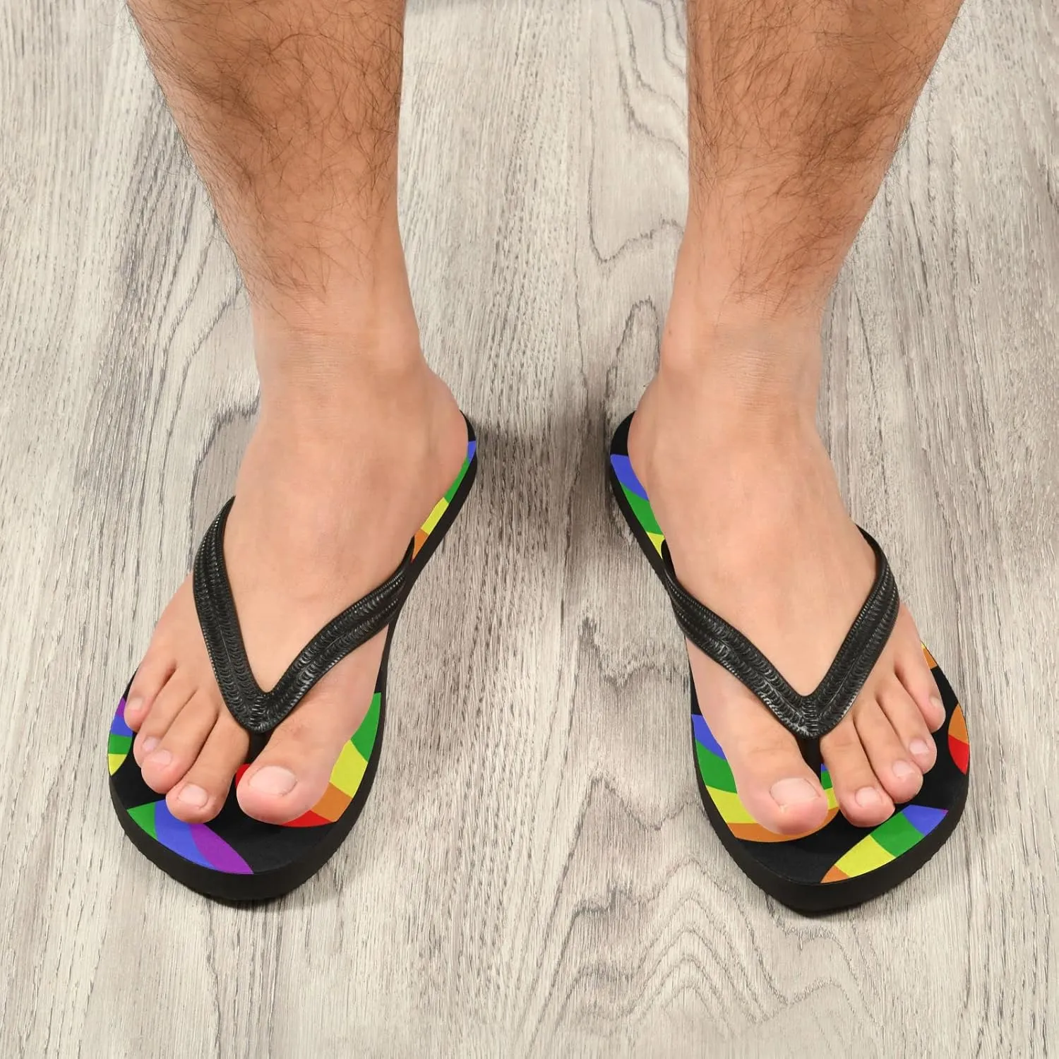Oyihfvs Flip Flops Flip Sandal Home Slippers Hotel Spa Bedroom for Men Women XS-XXL
