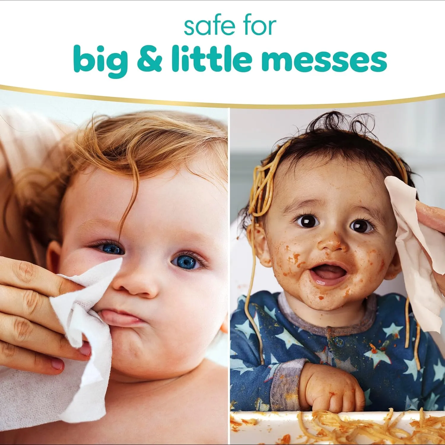 Pampers Baby Wipes, Sensitive, Water Based Wipe, Clinically Proven, Hypoallergenic, and Unscented for Babies, 1344 Wipes Total (16 Flip-Top Packs)