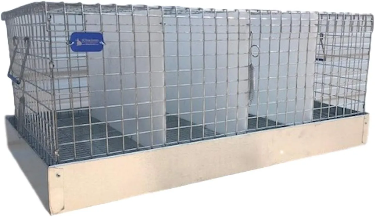 Rabbit Carrier/Transport Cage - 4 Hole (12x24x10)