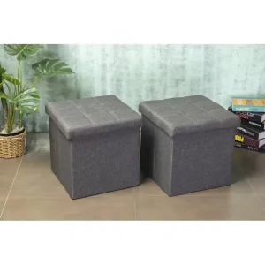 RaNesha Ottoman Reliable shipping Tufted Storage Top-tier