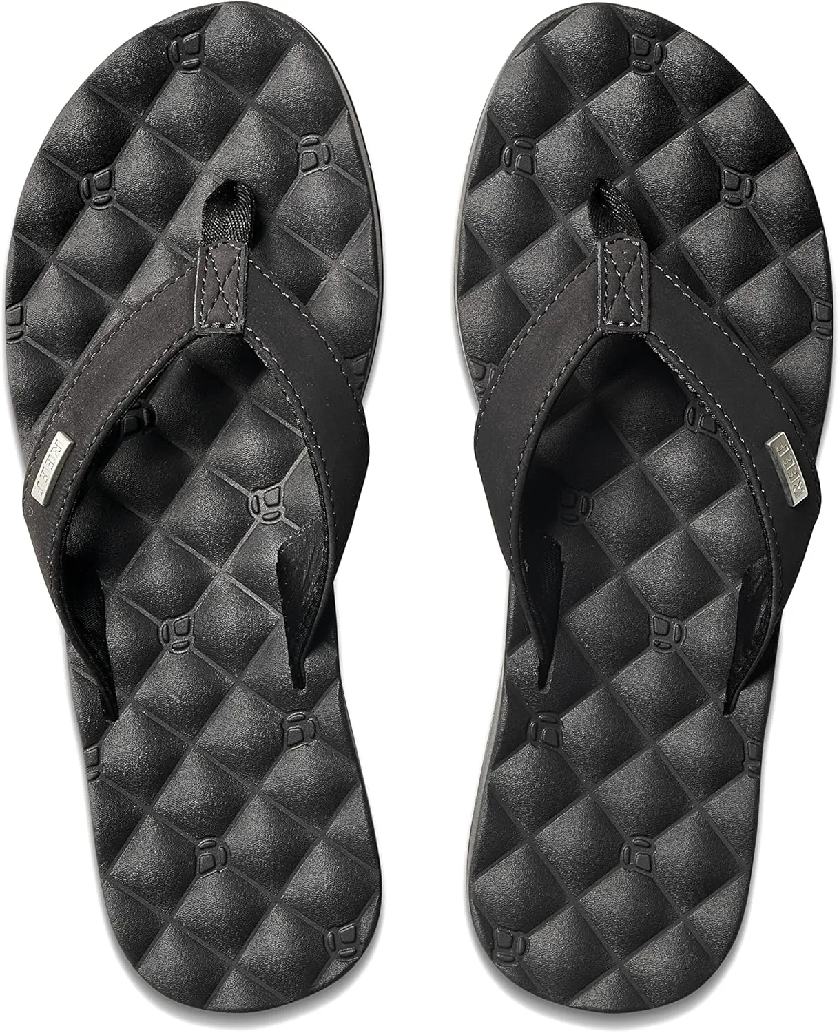 REEF Dreams Women's Flip Flop, Memory Foam Cushion Footbed, Faux Leather Satin Lined Strap