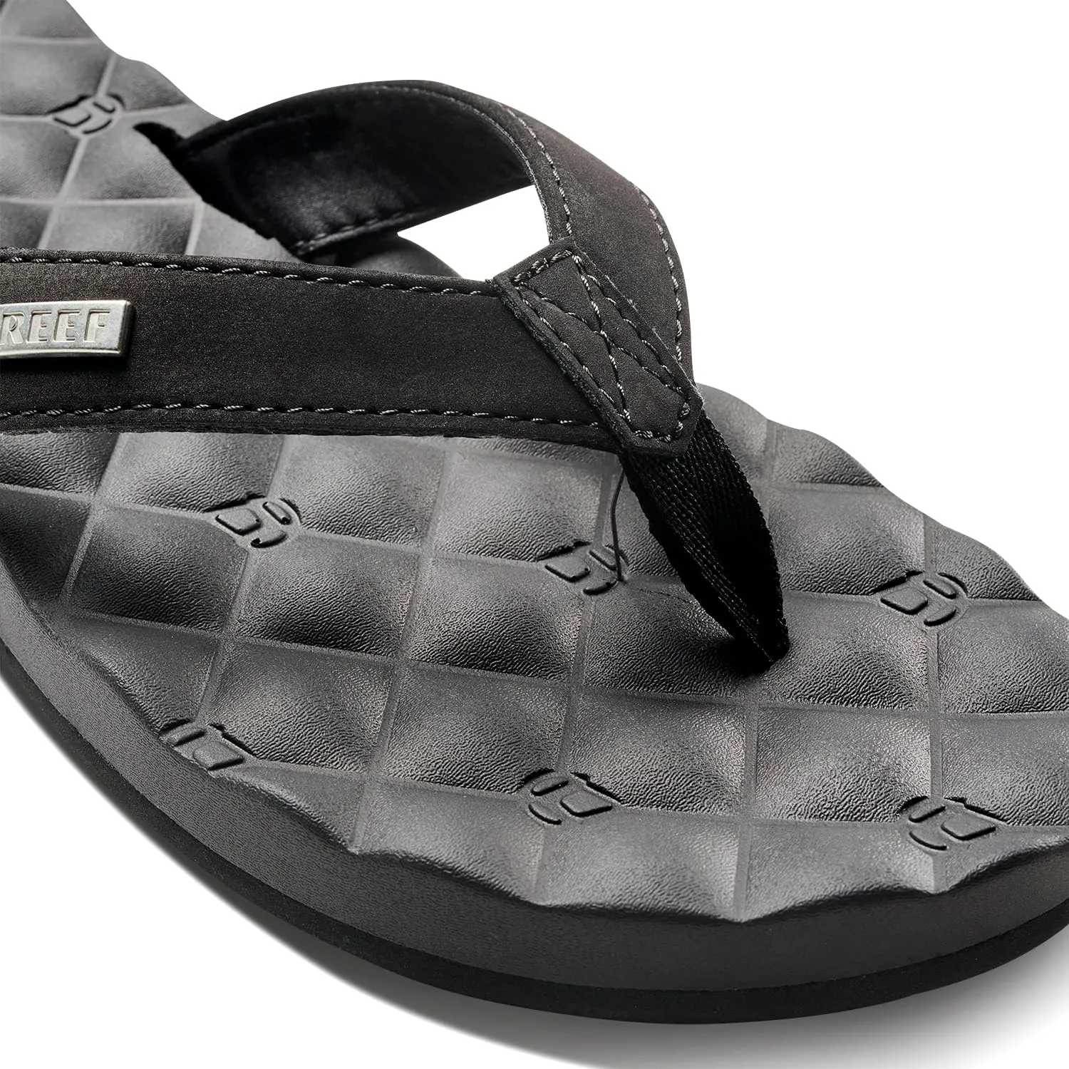 REEF Dreams Women's Flip Flop, Memory Foam Cushion Footbed, Faux Leather Satin Lined Strap