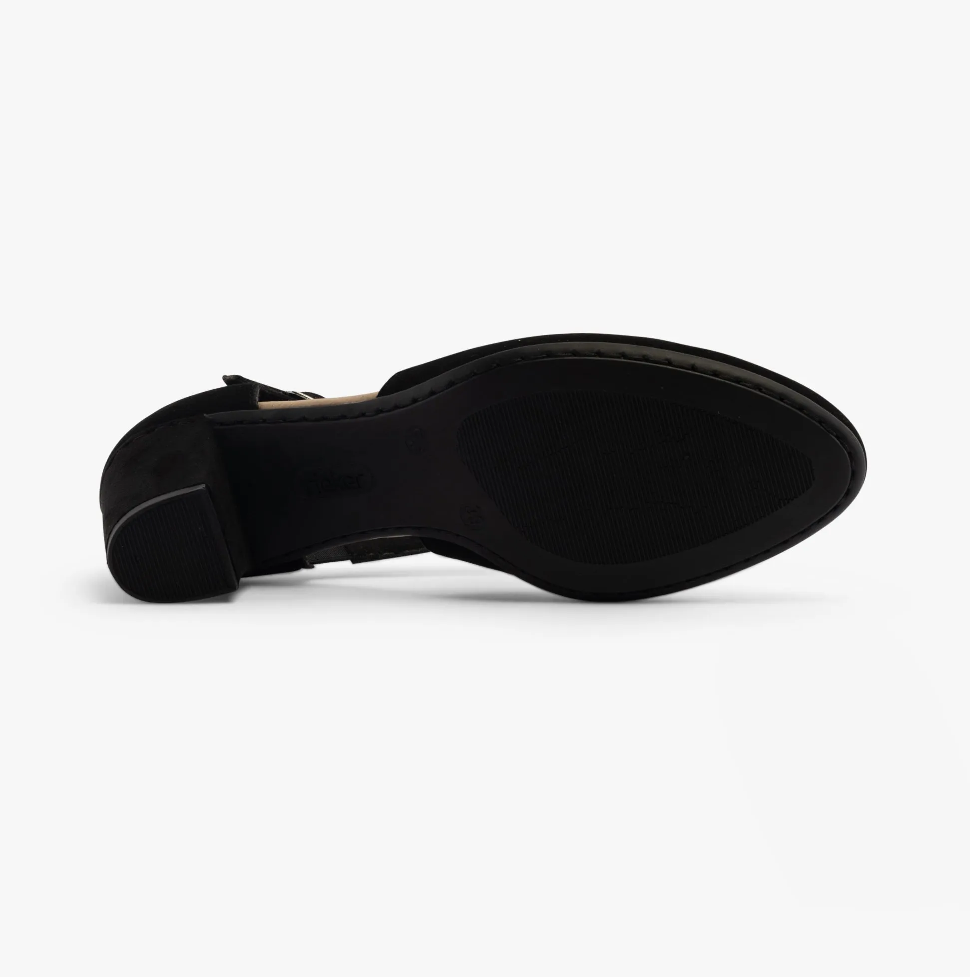 Rieker 41080-00 Womens Shoes Black