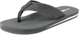 riemot Mens Flip Flops Arch Support Thong Sandals Cushioned Slippers for Beach Swimming Pool Home Shower Shoes Size 8-14
