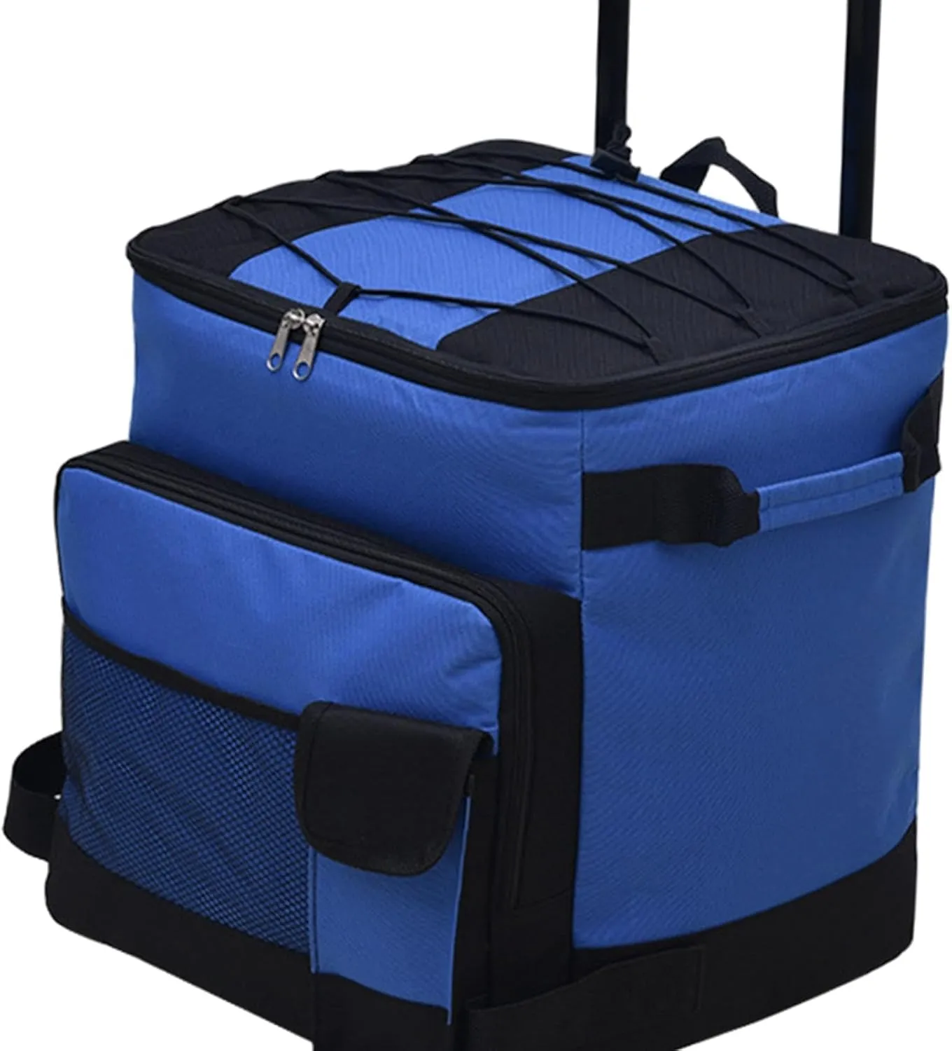 Rolling Cooler Cart Wheeled Cooler Portable with Bag Cooler Bag Insulated for Hiking Picnic Fishing Home Office