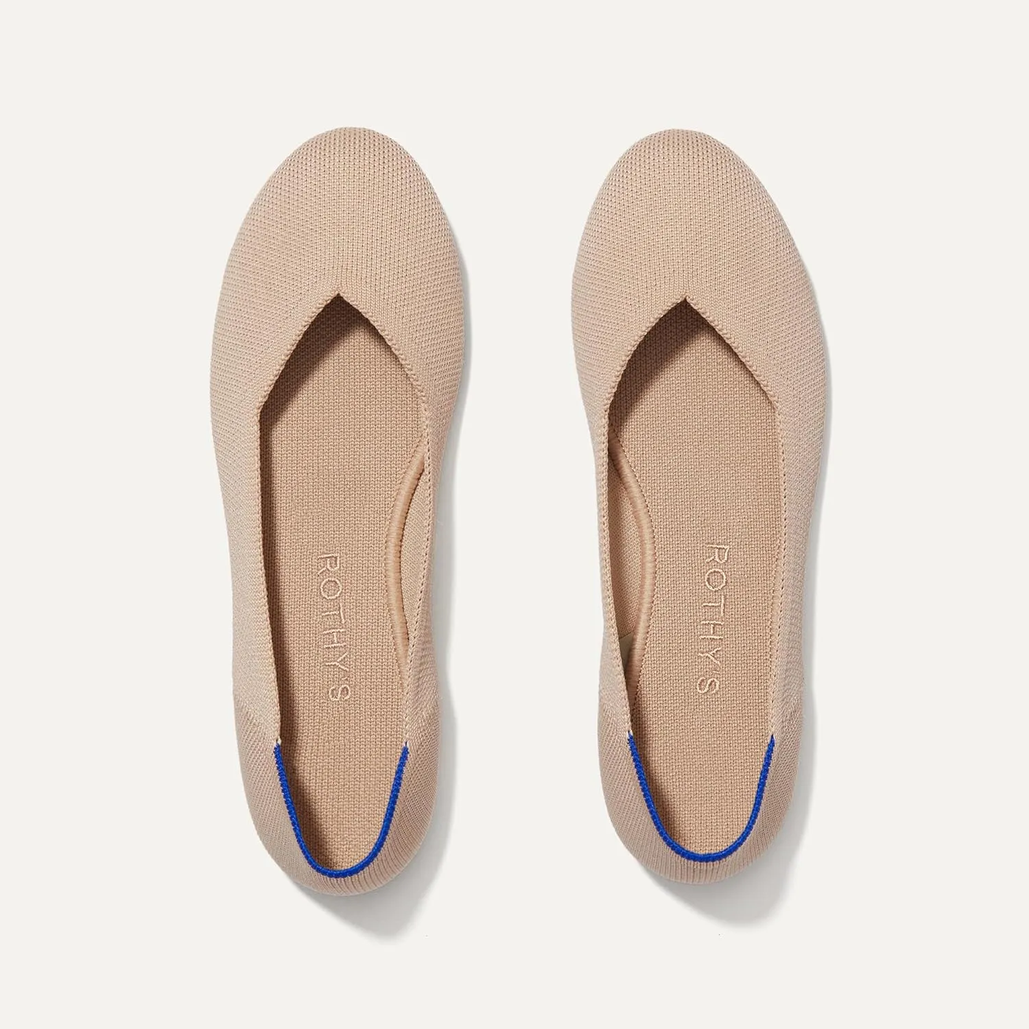 Rothy's The Flat Women's Slip-On Shoes, Classic Flats, Made from Recycled Plastic Bottles & Machine Washable
