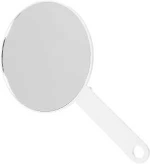 Round Mirror Small Hand Mirrors Portable Handheld Makeup Mirrors Cosmetic Mirrors Vanity Mirror Travel Compact Mirrors Beauty Mirror for Women Girl Lady Portable Mirror