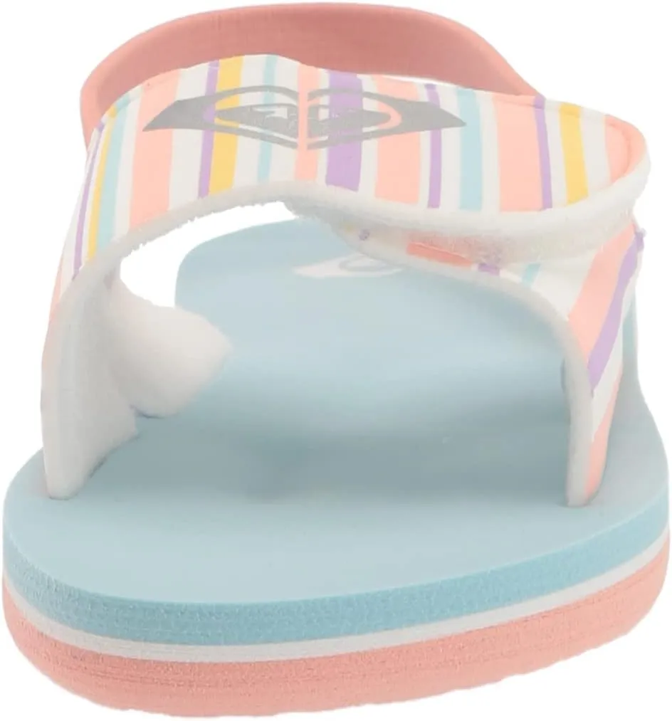 Roxy Girl's Tw Finn Sling Back Flip Flop Sandal
