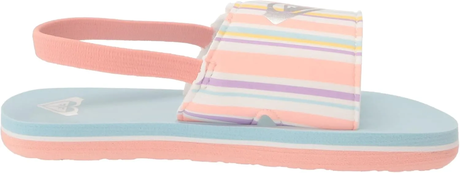 Roxy Girl's Tw Finn Sling Back Flip Flop Sandal