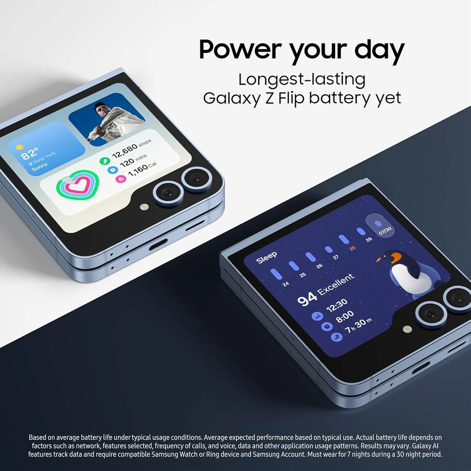 SAMSUNG Galaxy Z Flip 6 AI Cell Phone, 256GB Unlocked Android Smartphone, FlexCam, Photo Assist, Camcorder Mode, Live Interpreter, Foldable Design, 2024, US 1 Yr Manufacturer Warranty, Mint