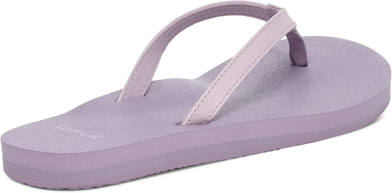 Sanuk Yoga Joy | Flip Flops for Women | Yoga Sandals For Women | Women's Beach Sandals | Memory Foam Footbed