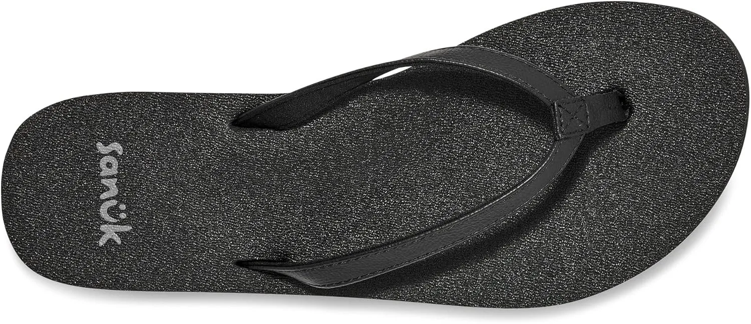 Sanuk Yoga Joy | Flip Flops for Women | Yoga Sandals For Women | Women's Beach Sandals | Memory Foam Footbed