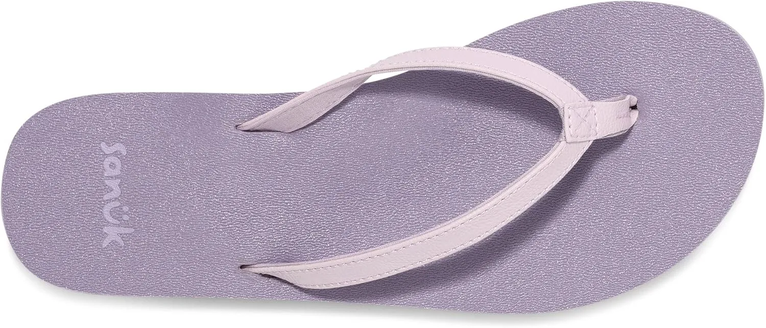 Sanuk Yoga Joy | Flip Flops for Women | Yoga Sandals For Women | Women's Beach Sandals | Memory Foam Footbed