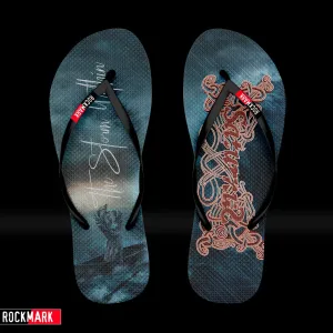 SATURNUS Logo Flip-Flops