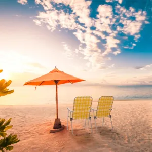 Single Beach Chair Outdoor Leisure Chair Folding Chair Camping Chair Reclining Chair Outdoor Scenery Chair, Suitable for Outdoor Camping