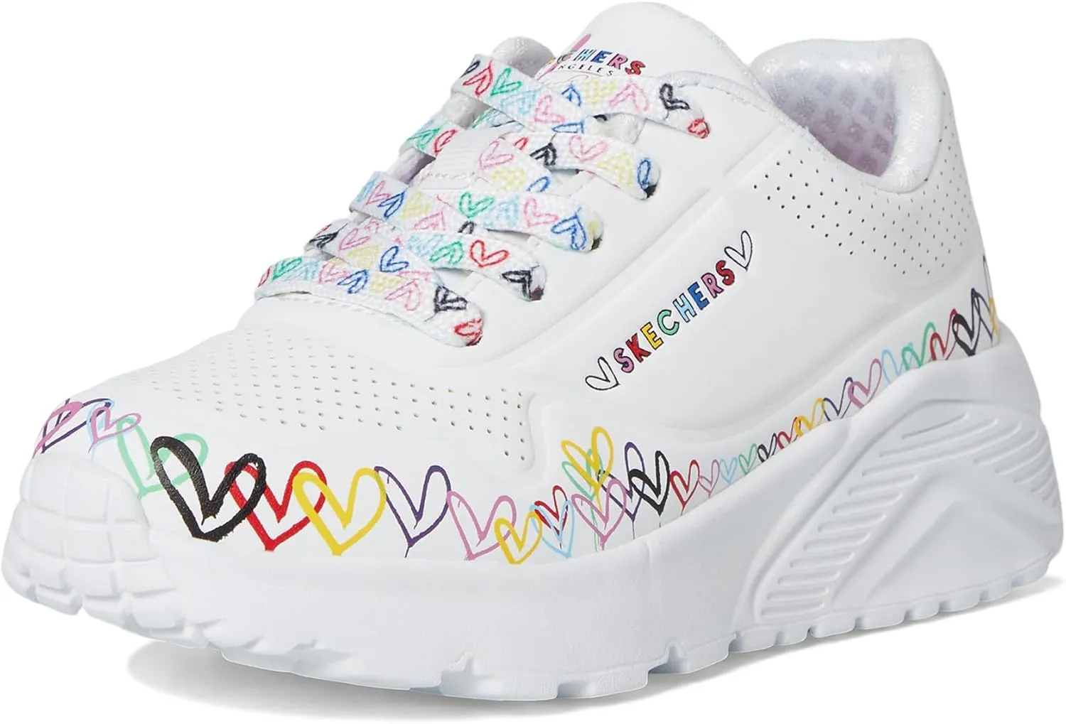 Skechers Women's Uno Lite 314089l (Little Big Kid) Sneaker
