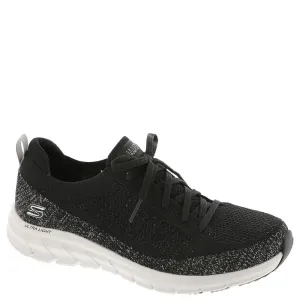 Sneaker Encrypted Flex-Pulse 10 Skechers Pure Feature-rich Womens Black/Grey=BKGY