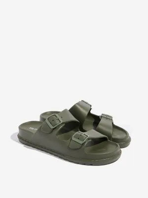 SOLEPLAY Olive Double Band Flip-Flop