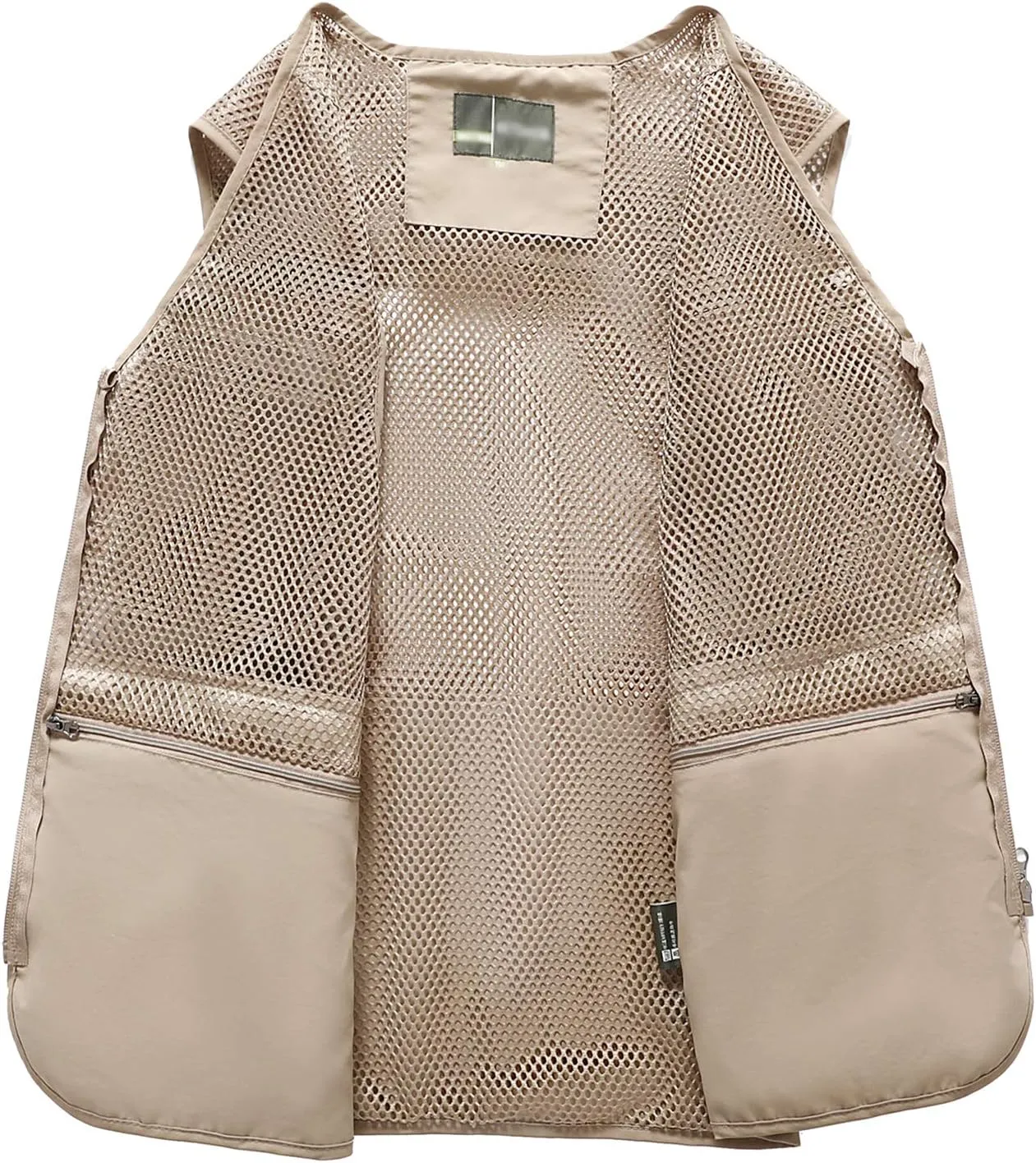 Spanye Mens Fishing Hunting Vest Outdoor Travel Utility Vest Tactical Work Jacket Multi Pocket