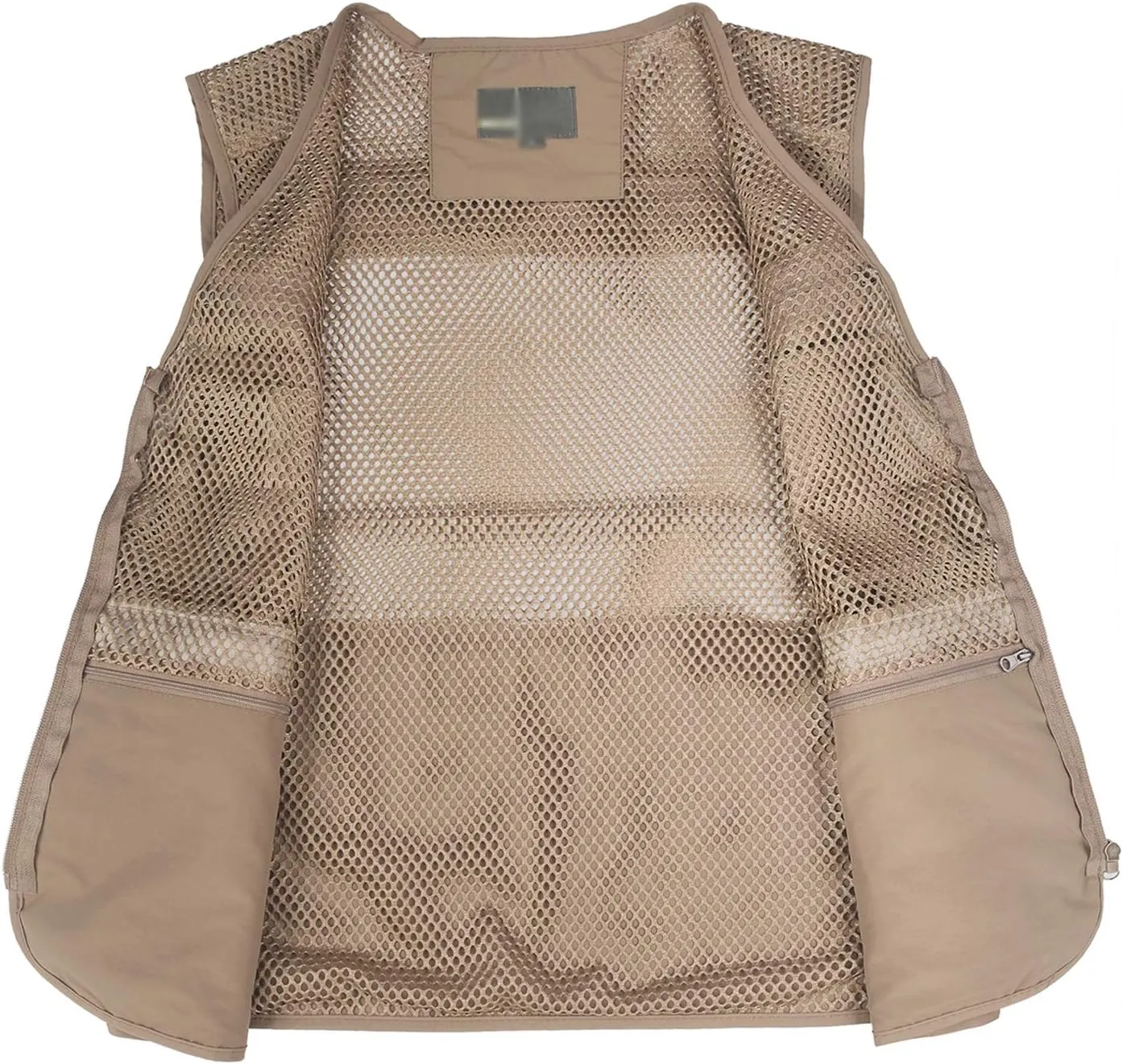 Spanye Mens Fishing Hunting Vest Outdoor Travel Utility Vest Tactical Work Jacket Multi Pocket