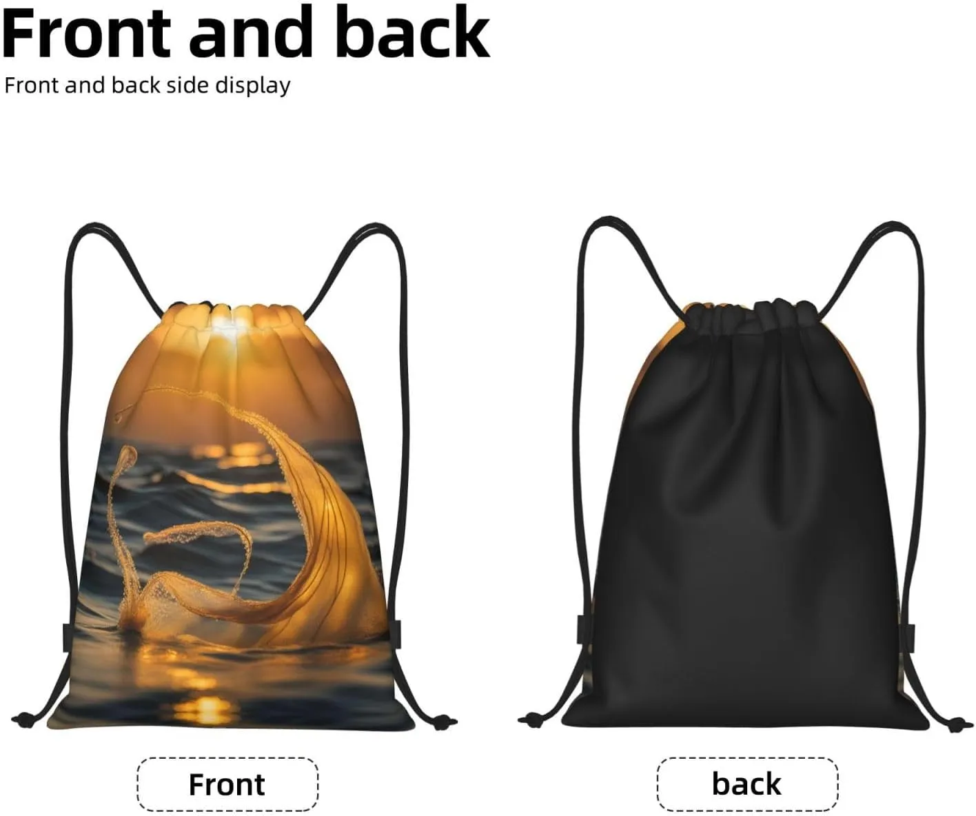 SSIMOO Mermaid Tail Drawstring Gym Bag For Fitness And Outdoor Activities,The Great Choice