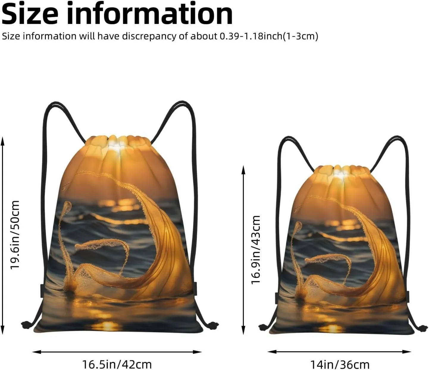 SSIMOO Mermaid Tail Drawstring Gym Bag For Fitness And Outdoor Activities,The Great Choice