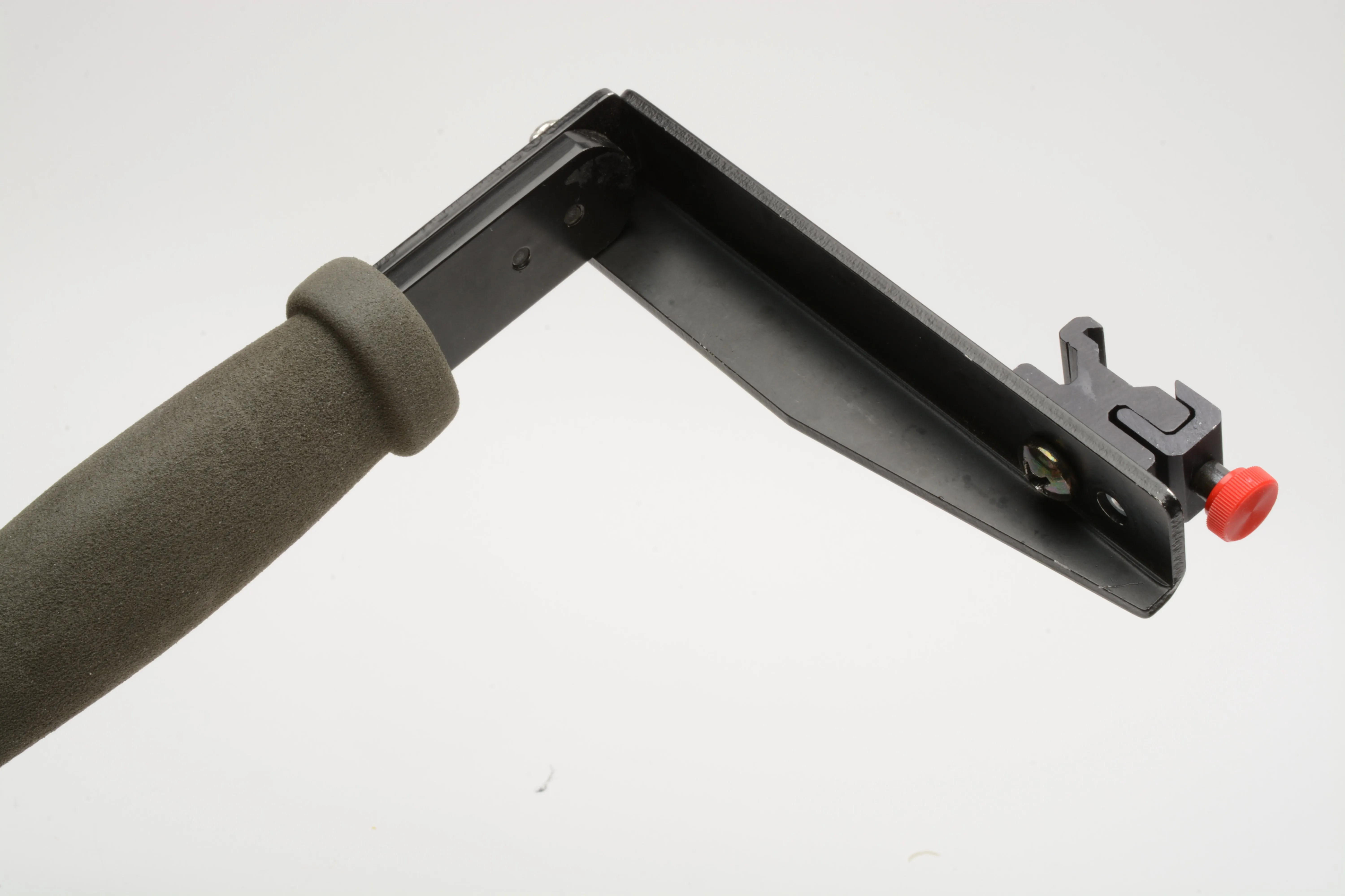 Stroboframe Quick flip 35mm camera flash bracket, Nice & Clean