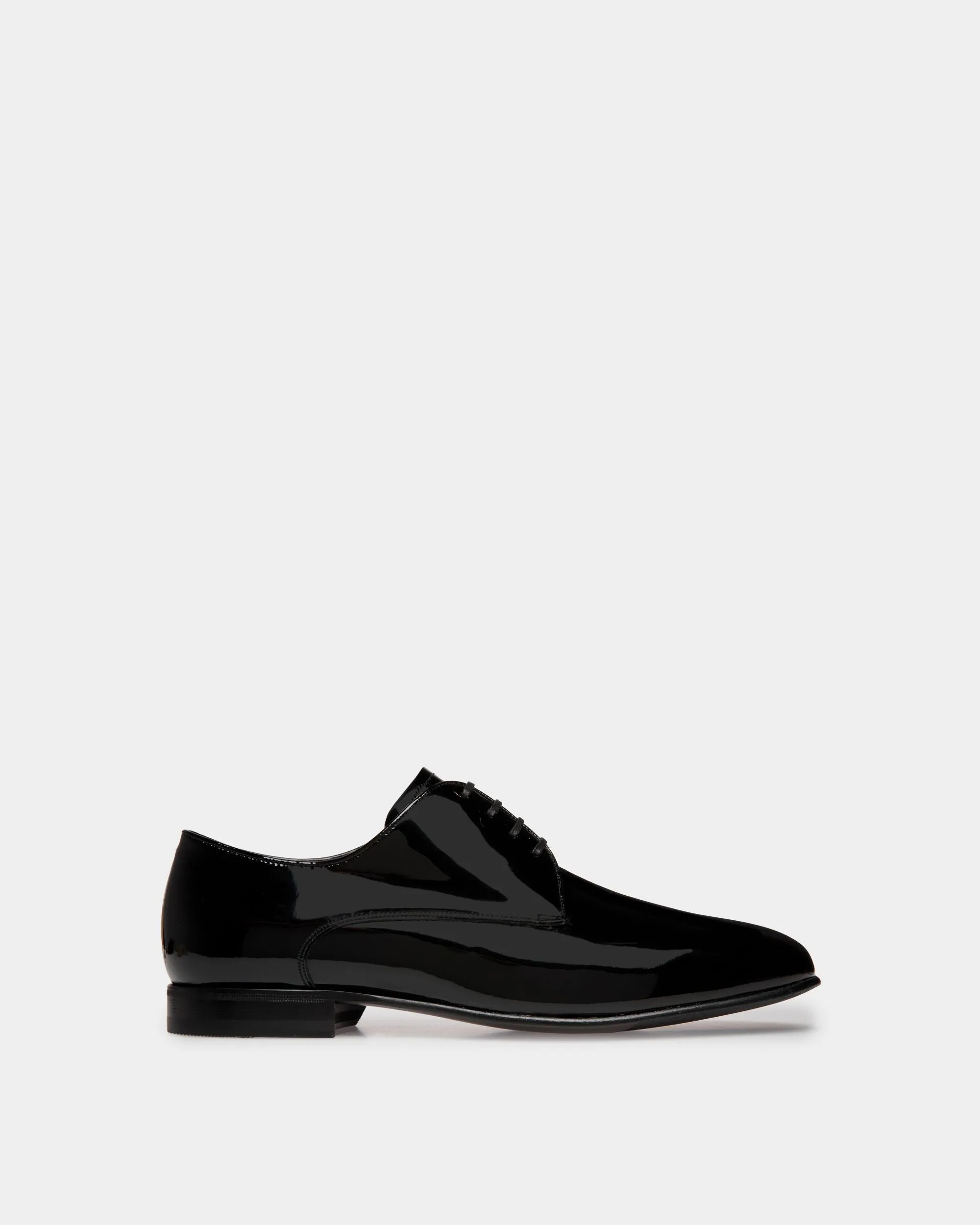 Suisse Derby in Black Patent Leather