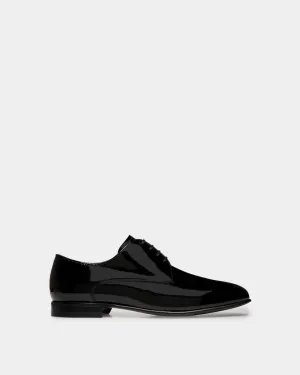 Suisse Derby in Black Patent Leather