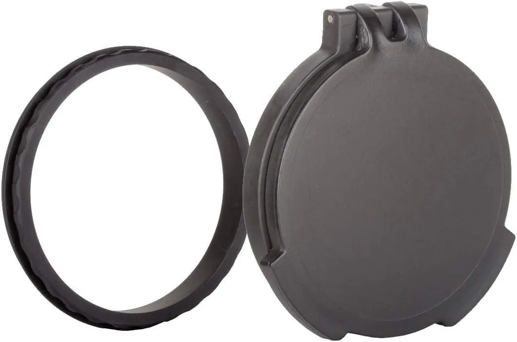 Tenebraex 50mm Lens Objective Flip Up Scope Cover for Eotech Vudu 5-25x50 / Vudu 3.5-18x50 / Vudu 8-32x50 & Trijicon AccuPoint 4-16x50 / AccuPower 4-16x50