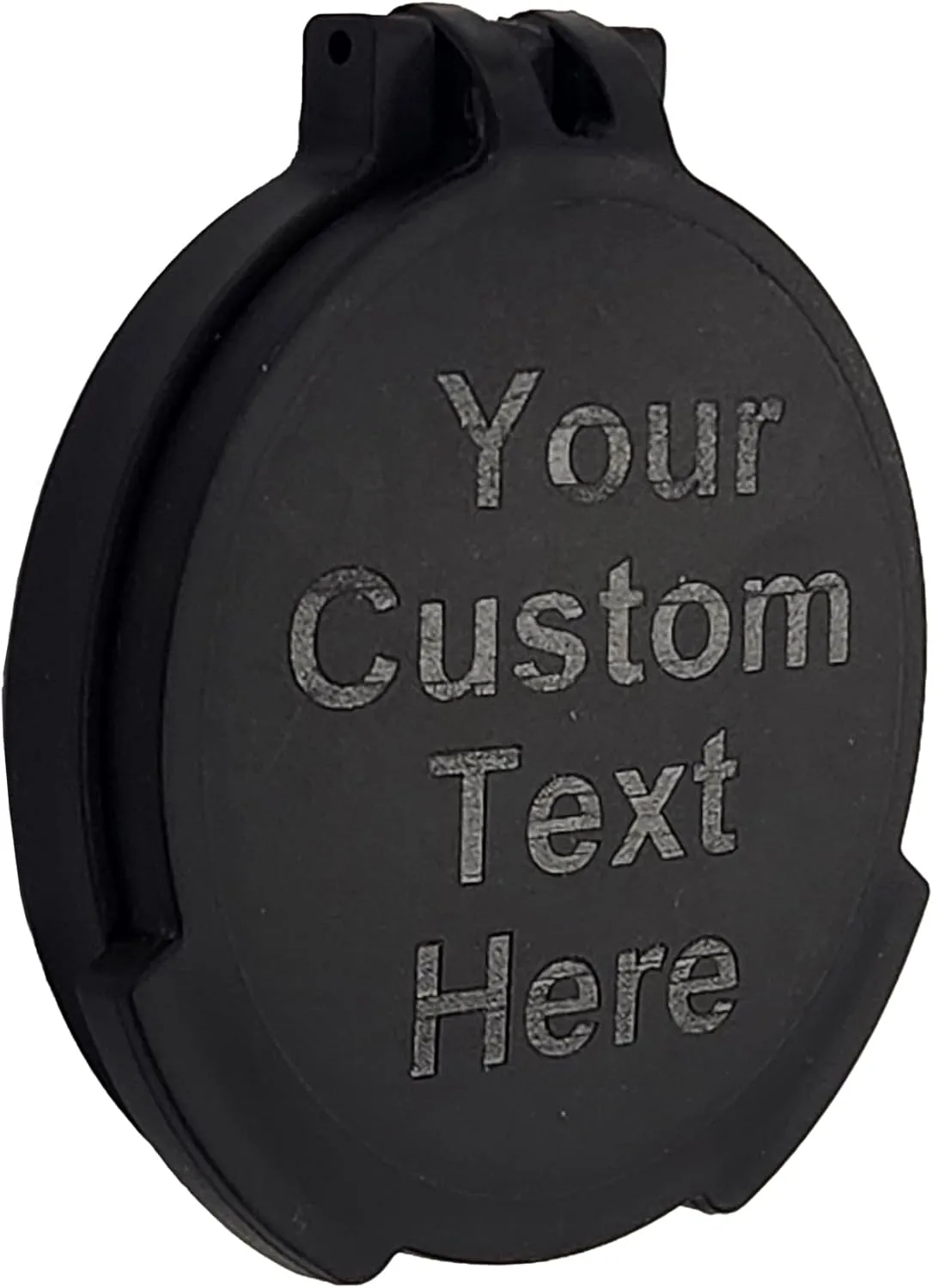Tenebraex Personalized Objective Flip Up Scope Cover for Leica Visus 1-4x24, Nightforce NX8 1-8x24, Trijicon ACOG 1-6x24