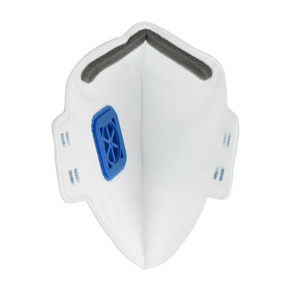 TIMCO FFP2 Fold Flat Valved Masks - One Size (3pcs)