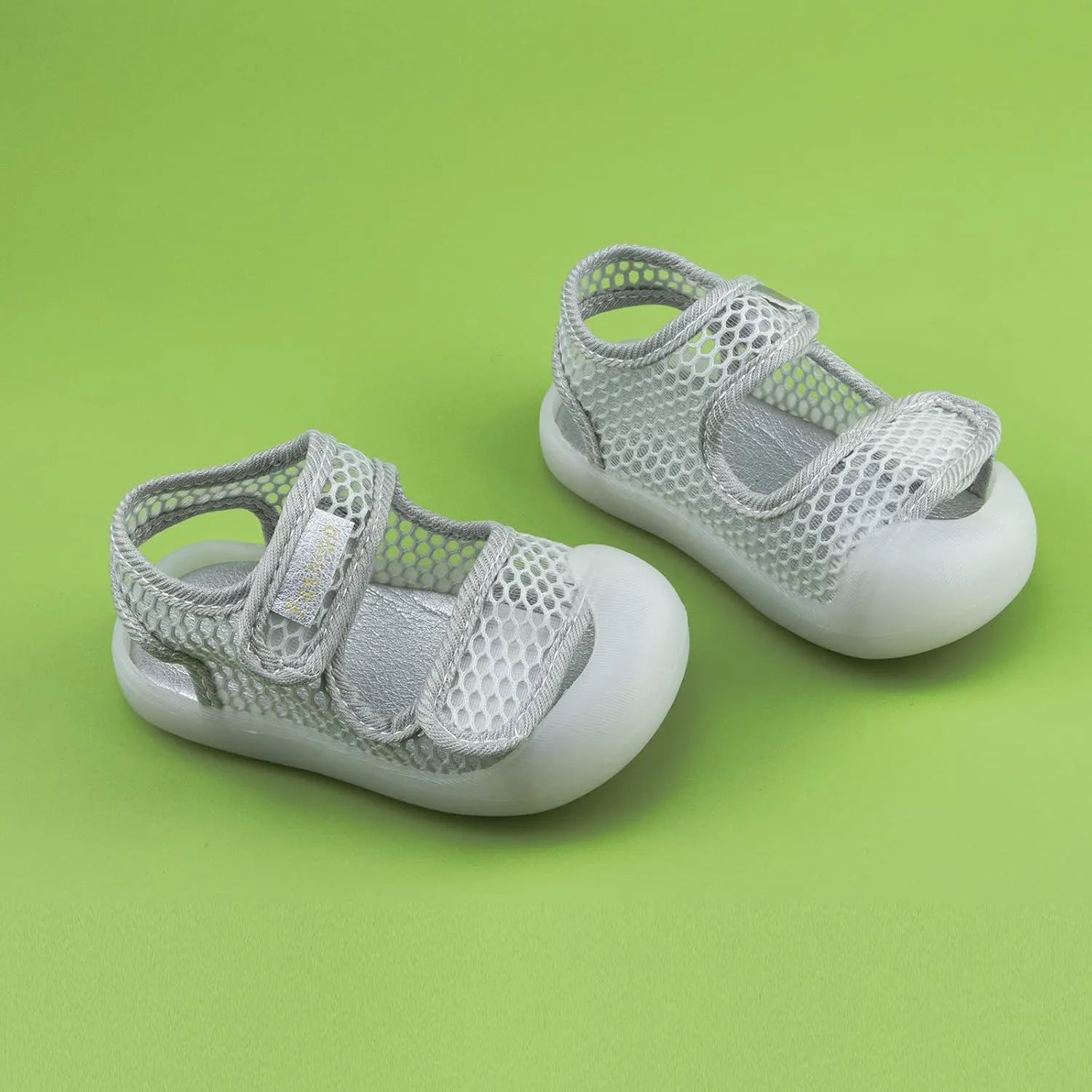 Toddler Boys Girls Unisex Baby Summer Sport Sandals Closed Toe Non-Slip Rubber Sole Pool Beach Mesh Sneakers Lightweight Outdoor Water Shoes