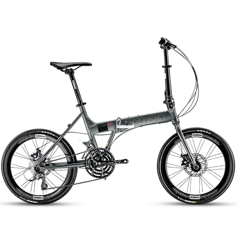 Trinx Folding Mountain Bike Flybird 2.0 Alloy 20' Shimano Components