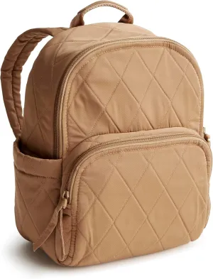 Vera Bradley Women's Performance Twill Small Banbury Backpack, Tiger's Eye, One Size