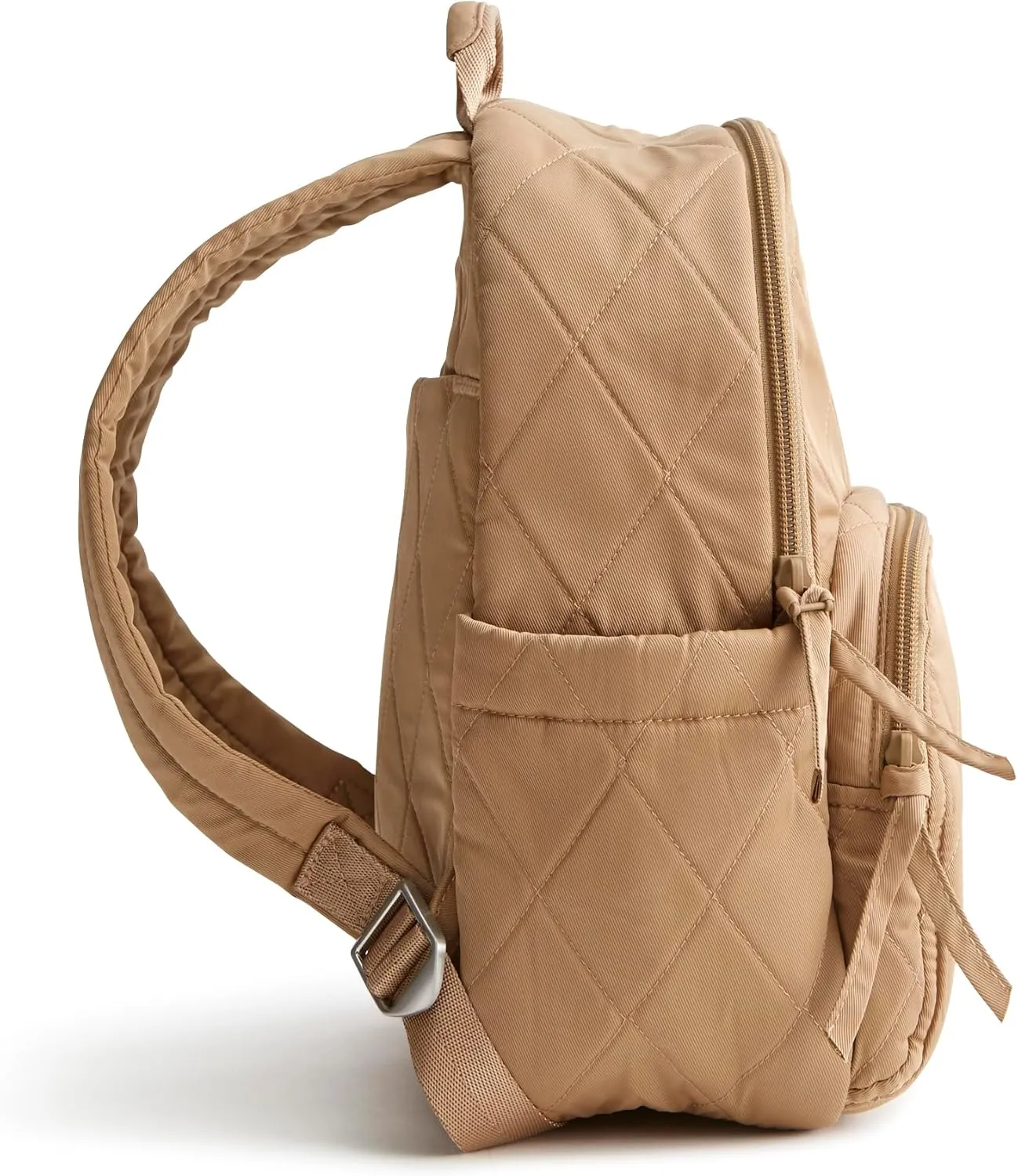Vera Bradley Women's Performance Twill Small Banbury Backpack, Tiger's Eye, One Size