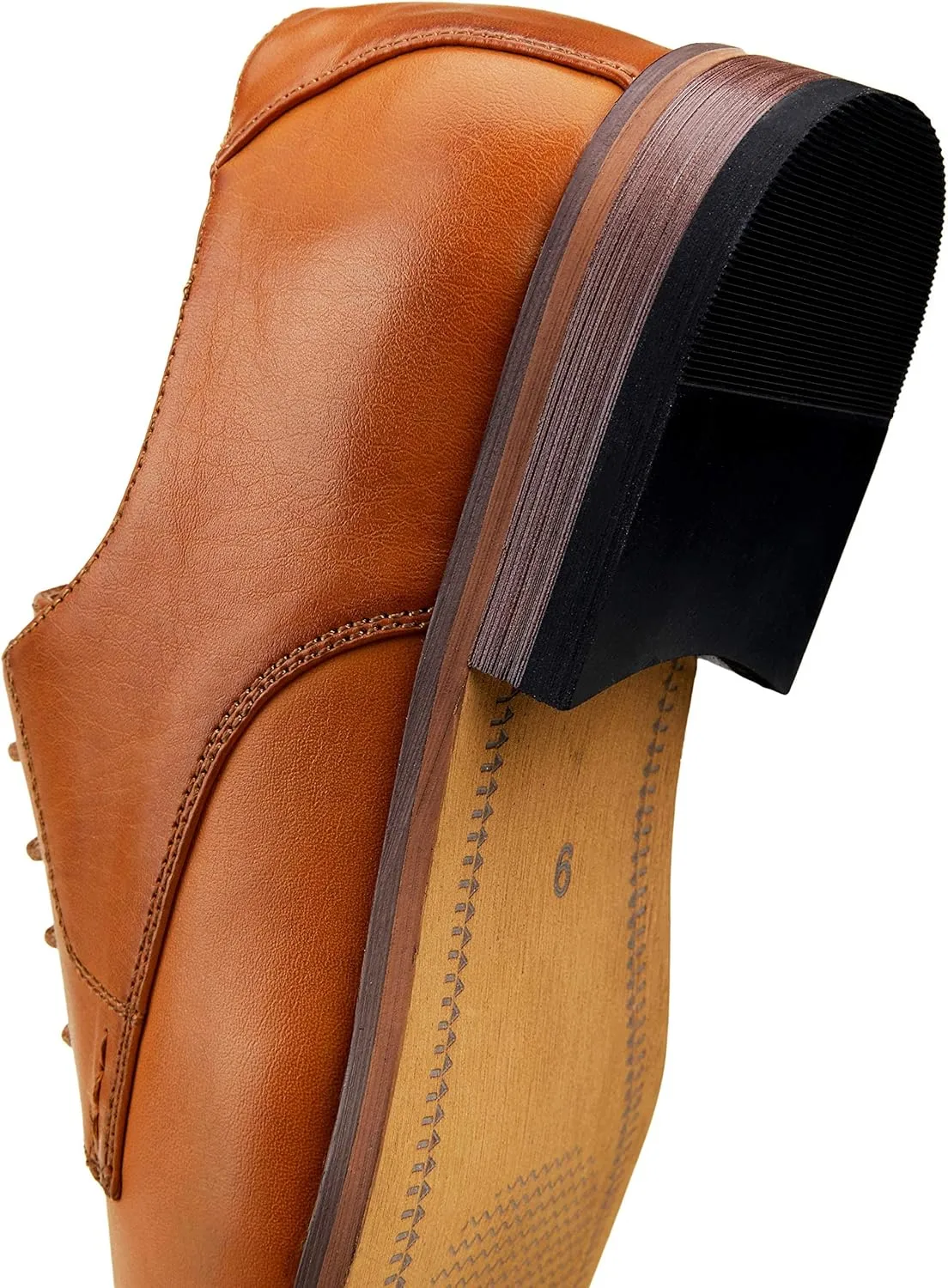 Vostey Men's Dress Shoes Oxford Shoes Formal Dress Shoes for Men Business Derby Shoes