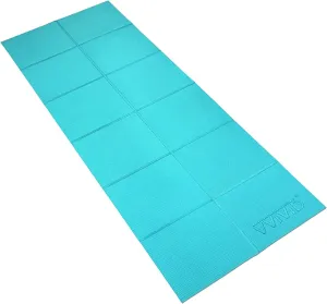 VViViD Foldable Thick PVC Padded Square Tile 6ft x 2ft Workout and Yoga Mat