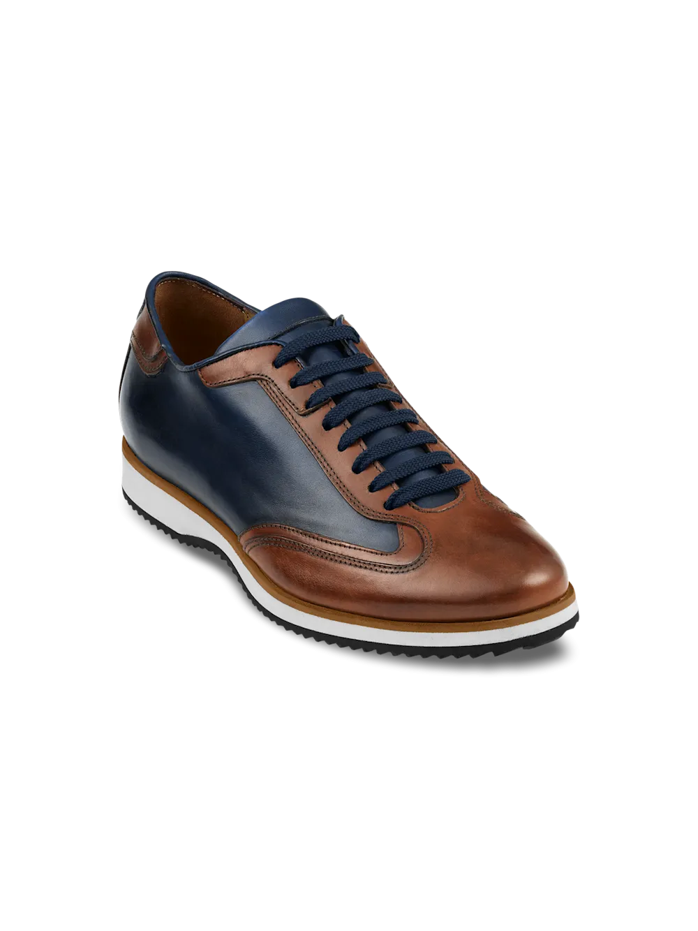 Wayne Sneaker - Navy/tan