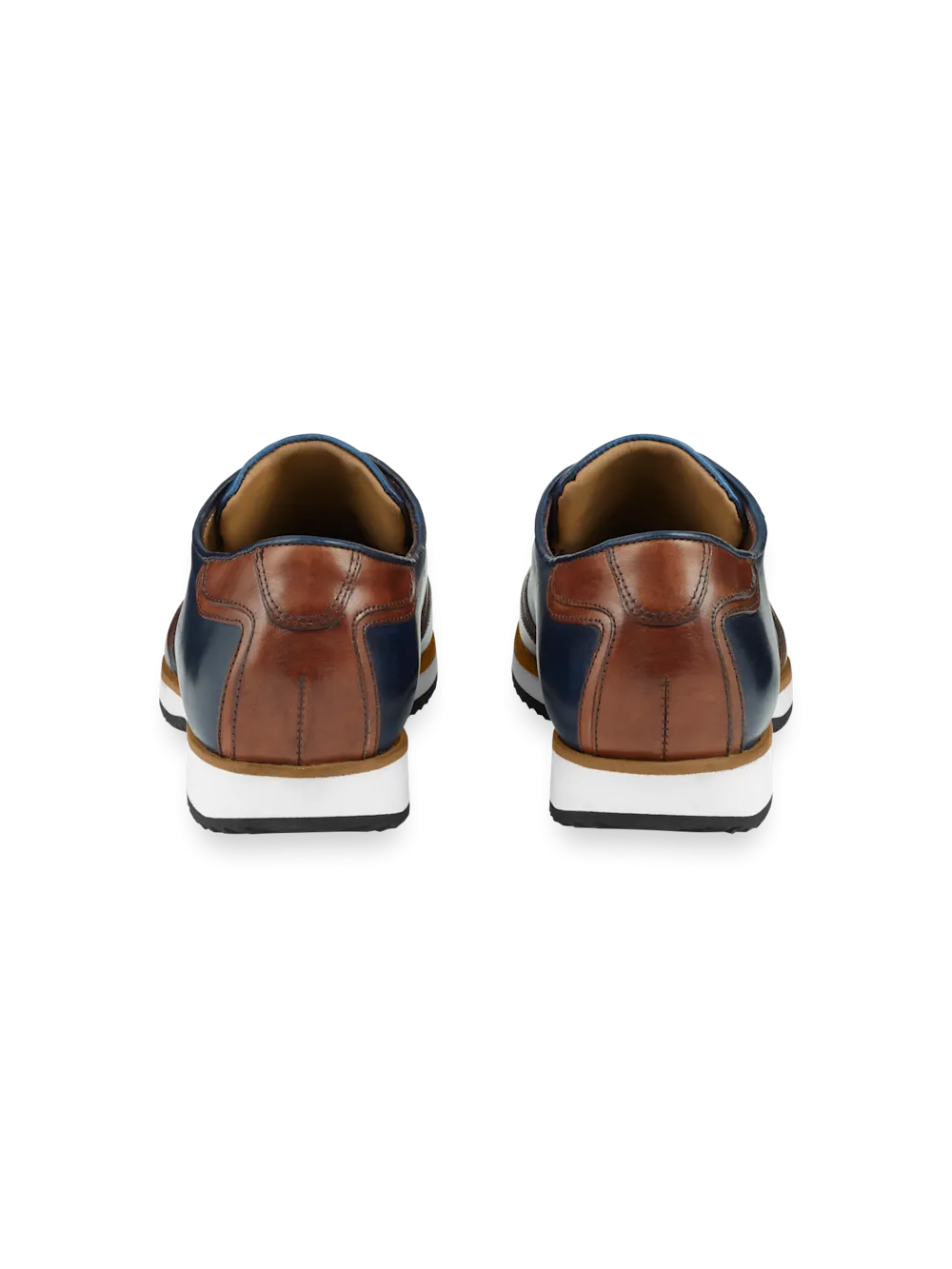 Wayne Sneaker - Navy/tan
