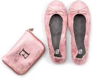 WEDDINGSTAR Custom Embroidered Foldable Ballet Flats Wedding Favor