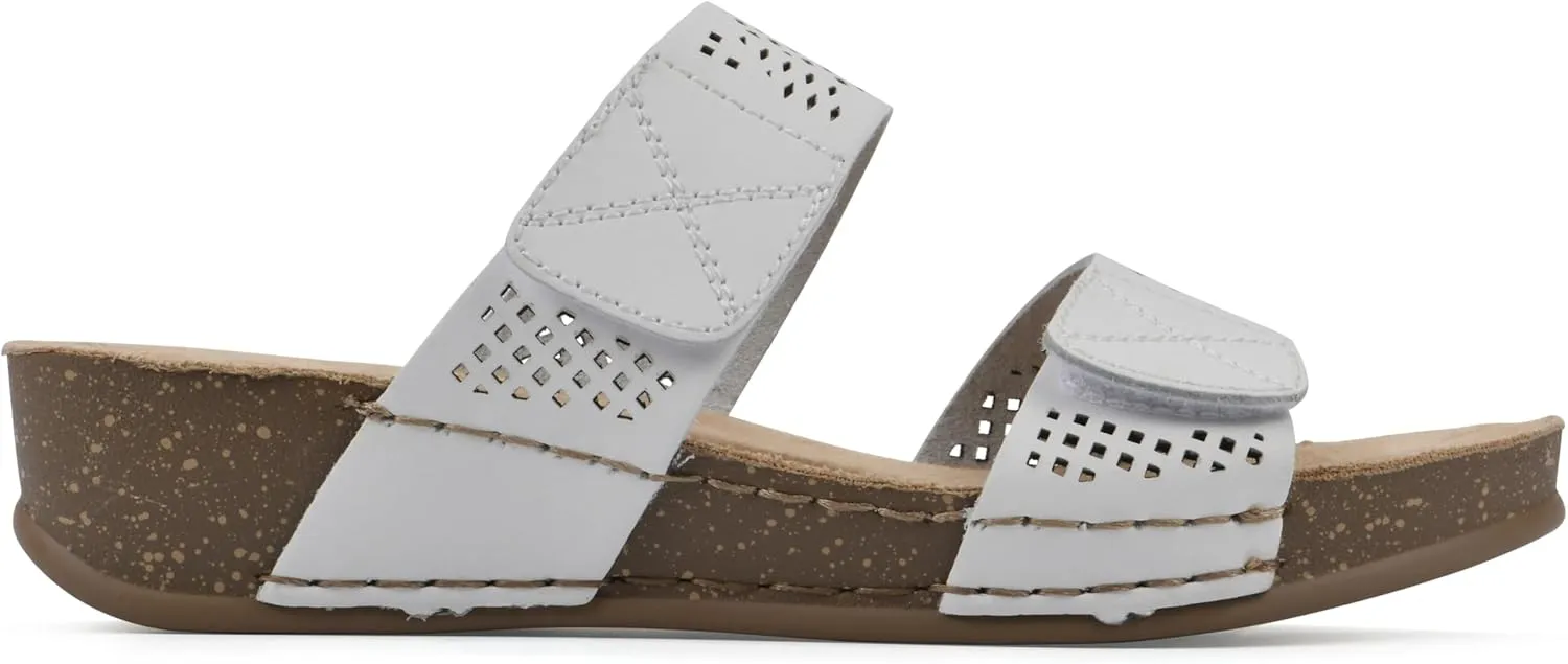 WHITE MOUNTAIN Women's Ferula Wedge Sandal